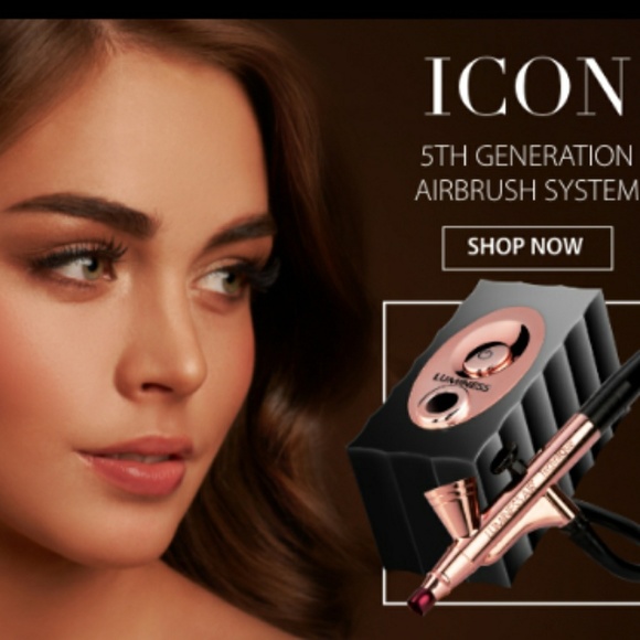 Luminess $302 ICON PRO Airbrush system black Rose gold I - Picture 8 of 8